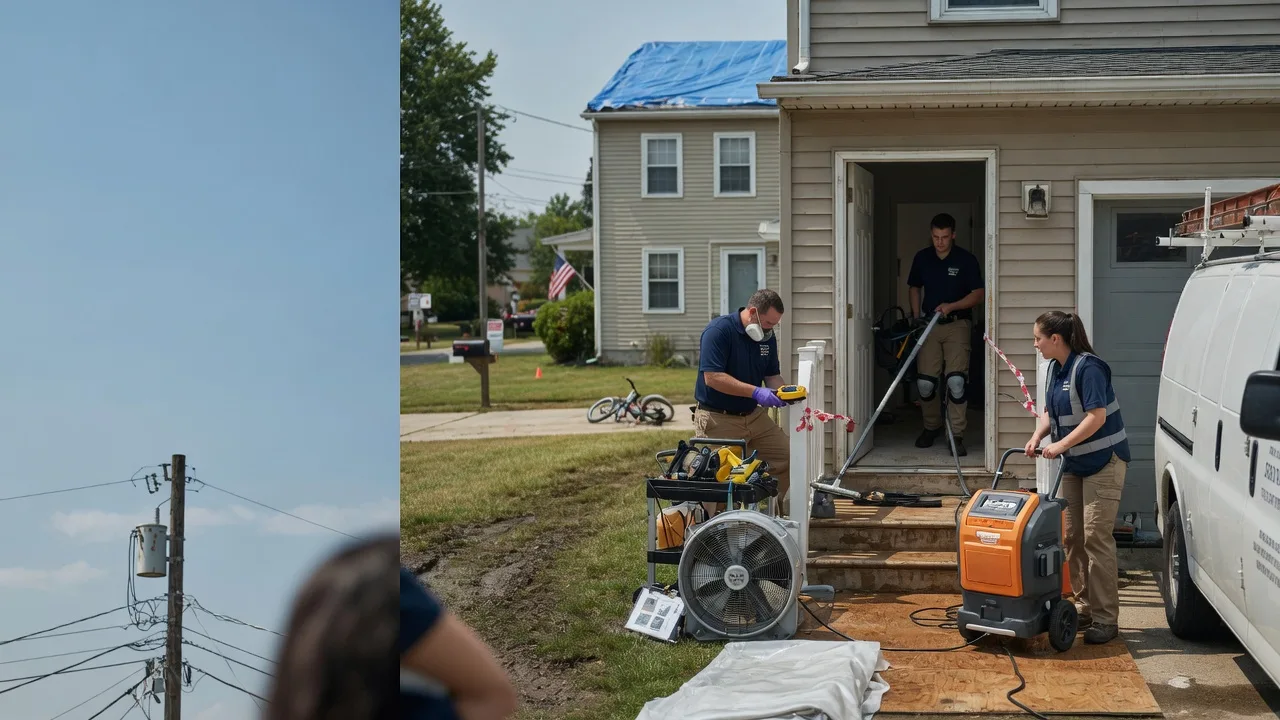 Water Damage Repair in New Sharon, IA near me